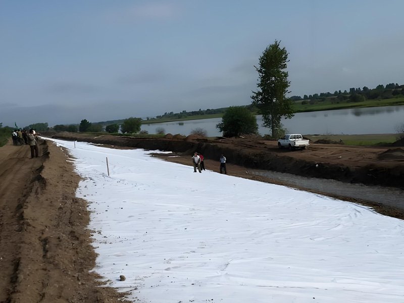 BPM Short Fiber NonWoven Geotextile for road construction