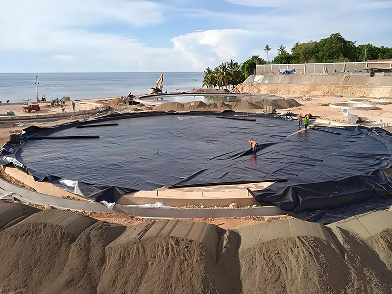 Best LDPE Geomembrane Liner For Artificial Ponds