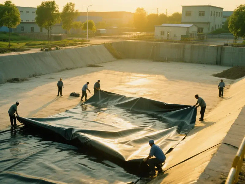 HDPE Liner Sheet For sewage treatment plant