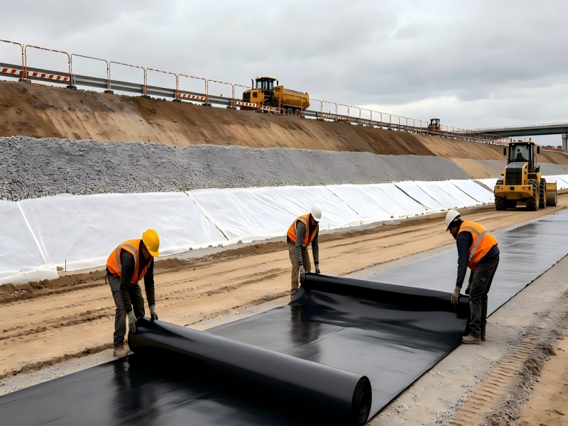 What Are Advantages of Geomembrane in Road Construction
