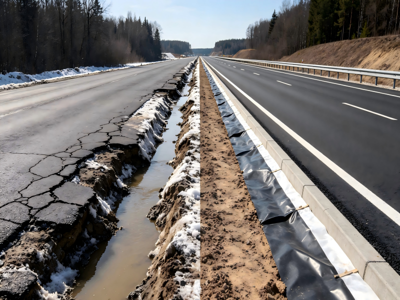 What Are Advantages of Geomembrane in Road Construction